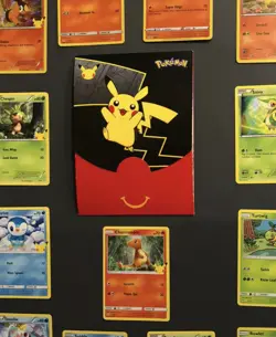 McDonalds 2021 25th Anniversary Pokemon Trading Cards HOLO & non Holo SLEEVED - Image 1