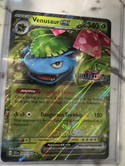 Venusaur ex (Stellar Crown Stamp) 001/142 Miscellaneous Cards & Products Holo - Image 1