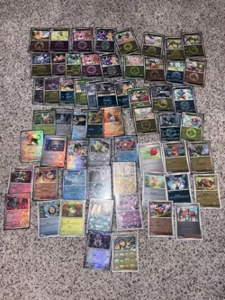 Pokemon 60 Card Lot Pokeball/Masterball/Symbol Holos Prismatic, BBWF, Ascended - Image 1