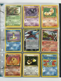 Pokemon Card Collection VTG Binder Holo Rare 1st E-Reader WoTC Deoxys Blaziken - Image 1