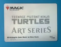Michelangelo, Game Master Art Card Art Series: Teenage Mutant Ninja Turtles... - Image 2