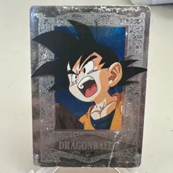 Son Goku PC-16 Silver Foil Japanese Dragon Ball Z Card ~ HP - Image 1