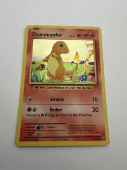 Charmander Toy Toys R US Promo Card 9/108 - Image 2