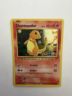 Charmander Toy Toys R US Promo Card 9/108 - Image 3