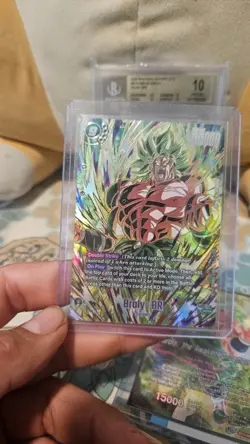 Broly FB06-120 DBS SCR fusion World Dragon Ball Super Card plus more history z - Image 5