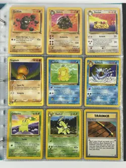 Pokemon Card Collection VTG Binder Holo Rare 1st E-Reader WoTC Flareon Dialga - Image 5