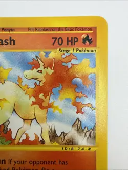 Rapidash 62/165 Expedition Base Set Regular Rare E-Reader Pokemon Card - Image 4