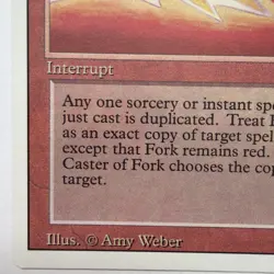 Fork Magic the Gathering MTG Revised - Near Mint Look at Pics For Condition - Image 4