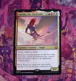 Aurelia, the Warleader Foundations Regular NM Magic The Gathering - Image 1