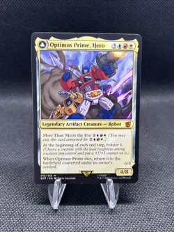 Magic The Gathering MTG - Optimus Prime, Hero - Universes Beyond: Transformers - Image 1