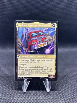 Magic The Gathering MTG - Optimus Prime, Hero - Universes Beyond: Transformers - Image 2