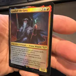 Gandalf the Grey Lord of the Rings 207 Foil NM - Image 3