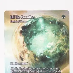 Fal'Cie Paradise Carpet of Flowers Showcase Foil 44 FCA MTG NM See Video - Image 3