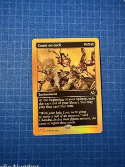 Count on Luck (First-Place Foil) Aetherdrift Foil - Image 1