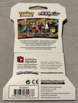 Pokemon TCG Sun & Moon Team Up Sleeved Blister Booster Pack-Venusaur/Celebi Art - Image 2