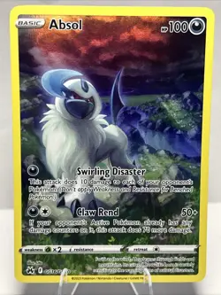 Pokemon TCG Absol GG16/GG70 Crown Zenith: Galarian Gallery Holo NM - Image 1