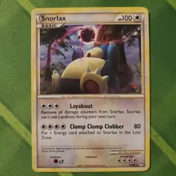 Pokemon Snorlax 33/95 Call of Legends Non-Holo LP - Image 1