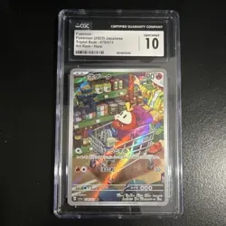 Pokemon Fuecoco Art Rare Holo CGC 10 Sv1a: Triplet Beat 078/073 90 HP Japanese - Image 1