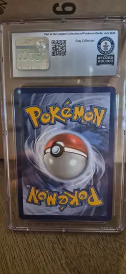 Pokemon World Record Holder - 2019 McDonald's Confetti Holo Gastly CGC - Image 2