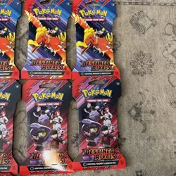 Pokemon TCG Destined Rivals Sleeved Booster Pack Lot Of 19 Sealed (8 HEAVY) - Image 4