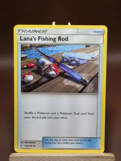 MP Pokemon Lana's Fishing Rod Uncommon SM - Cosmic Eclipse 195/236 - Image 1