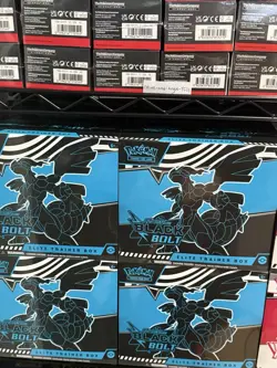 Pokemon Scarlet & Violet Black Bolt Elite Trainer Box Sealed - Image 1