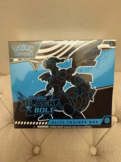 Pokemon TCG Scarlet & Violet 10.5 BLACK BOLT Elite Trainer Box - NEW - SEALED!! - Image 1