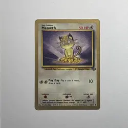Pokemon Meowth - (Gold Bordered Promo) 56/64 - Image 1