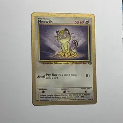 Pokemon Meowth - (Gold Bordered Promo) 56/64 - Image 2