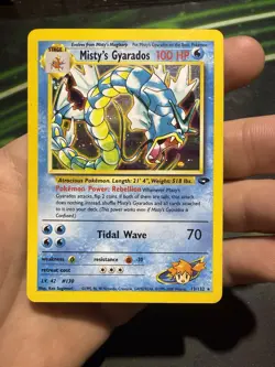 2000 Pokemon Gym Challenge 13/132 Misty's Gyarados Holo Rare - Image 1