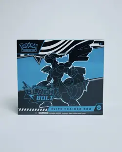 Pokemon Scarlet & Violet Black Bolt Elite Trainer Box / In Hand-Fast Ship - Image 1