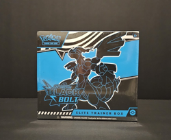 Pokemon TCG Scarlet & Violet Black Bolt ETB Elite Trainer Box FACTORY SEALED - Image 1