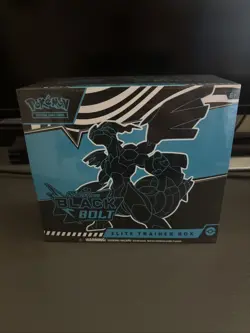 Pokemon TCG: Black Bolt Factory Sealed Elite Trainer Box - Image 2
