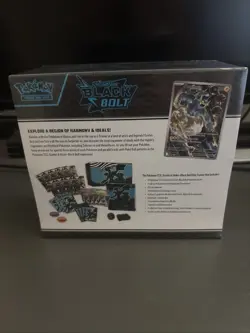 Pokemon TCG: Black Bolt Factory Sealed Elite Trainer Box - Image 3