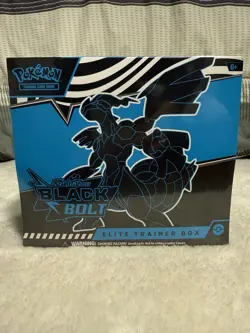 Pokemon Scarlet & Violet Black Bolt Elite Trainer Box - FREE SHIPPING - Image 1