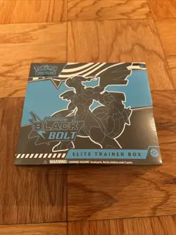 pokemon scarlet and violet black bolt elite trainer box Sealed Brand New - Image 1