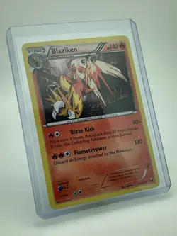 Pokemon TCG • Blaziken • B&W Dark Explorers 17/108 • NM Rare Tinsel Holo - Image 1
