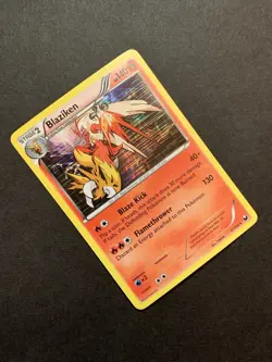 Pokemon TCG • Blaziken • B&W Dark Explorers 17/108 • NM Rare Tinsel Holo - Image 4