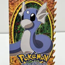 Pokemon Topps Dratini #10 Embossed Die Cut - Image 2