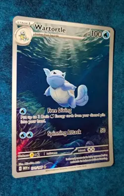 Wartortle 171/165 Illustration Rare Sv: Scarlet & Violet 151 Pokemon TCG English - Image 5