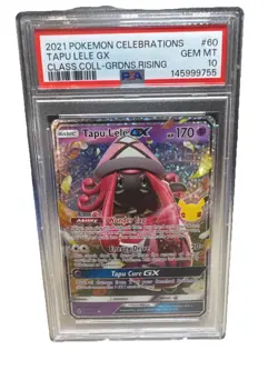 PSA 10 Tapu Lele GX #60 2021 Pokemon Celebrations Classic Collection Holo - Image 1
