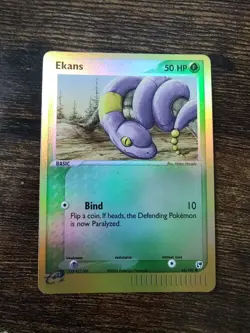 Pokemon Ekans 64/100 EX Sandstorm Reverse Holo Rare - Image 1