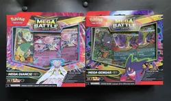 Pokemon Mega Battle Deck Set of 2 (1 of each) Gengar/Diancie ex New Sealed Box - Image 1