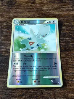 Pokemon Togetic 39/90 Undaunted HGSS Reverse Holo - Image 1