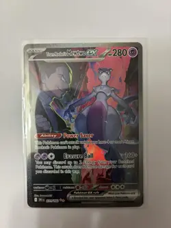 Team Rocket's Mewtwo ex #231 (Pokemon TCG Destined Rivals) - Image 3