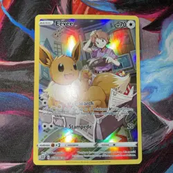 Pokemon Eevee Trainer Gallery Holo TG11/TG30 Swsh09: Brilliant Stars TCG - Image 2