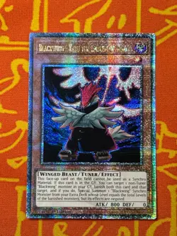 YUGIOH BLACKWING - VAYU THE EMBLEM OF HONOR QUARTER CENTURY SECRET RA03-EN224 - Image 1