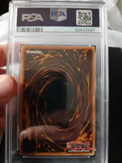 2002 Yu-Gi-Oh Red Eyes B. Dragon Portuguese 1st Edition First Psa 9 - Image 3