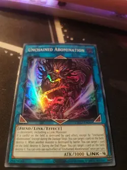 Yugioh Unchained Abomination OP22-EN006 Super Rare NM - Image 1