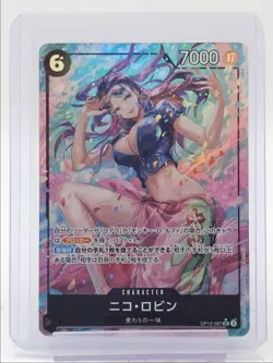 NICO ROBIN 2025 ONE PIECE CHINESE LEGACY ALT ART SUPER RARE OP12-087 Q5754 - Image 1